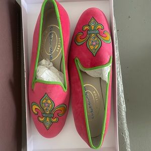 stubbs&wootton brand new size 7.5 cerise color box